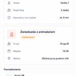 Lista aktywnych kolejek gościa